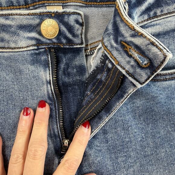 Kut From the Kloth Sz 4 Denim Jeans Kelsey High Rise Ankle Flare Wide Hem - Picture 7 of 16